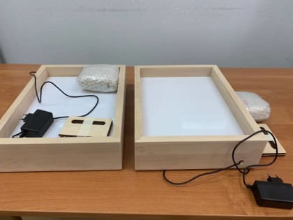 В библиотеки Архангельска закуплены столы для рисования песком