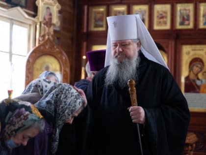 В пятницу первой седмицы Великого поста митрополит Корнилий совершил Литургию Преждеосвященных Даров