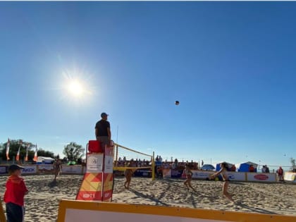 В Северодвинске проходит самый северный этап чемпионата России по пляжному волейболу