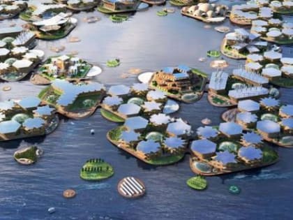 В Южной Корее построят первый в мире плавучий город при поддержке ООН