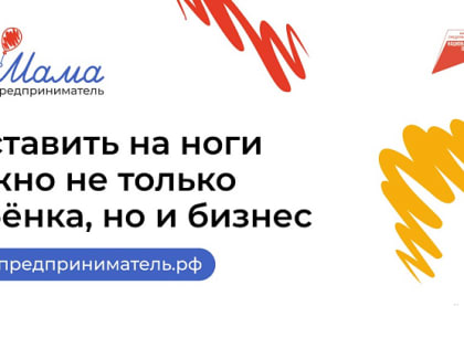 Заявки на участие в программе «Мама-предприниматель» принимаются до 13 сентября