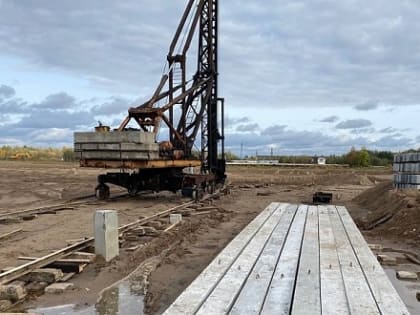 В Майской Горке Архангельска начали возводить новую школу