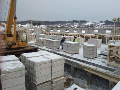 В с. Ильинско-Подомское  возводятся три трехэтажных дома по программе «Переселение граждан из аварийного жилфонда на 2019–2025 годы»