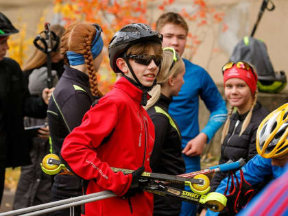 В Коряжме прошли соревнования по лыжероллерам