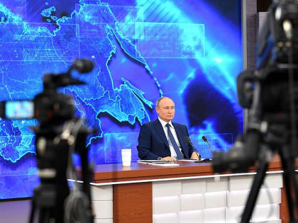 Пресс-конференция Президента РФ Владимира Путина пройдет 23 декабря в 12 часов