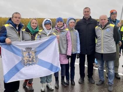 Впервые в Архангельской области прошёл Кубок России по северной ходьбе