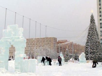 Архангельск продолжает готовиться к Новому году