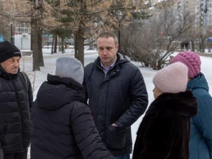 Дмитрий Морев и Иван Воронцов встретились с жителями привокзального микрорайона