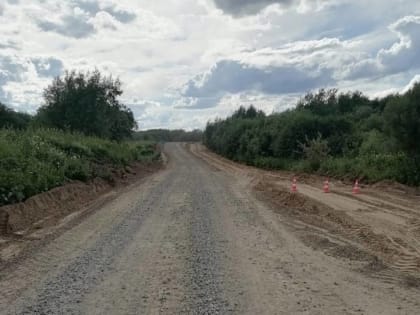Продолжается ремонт дороги Архангельск – Белогорский – Пинега – Кимжа – Мезень
