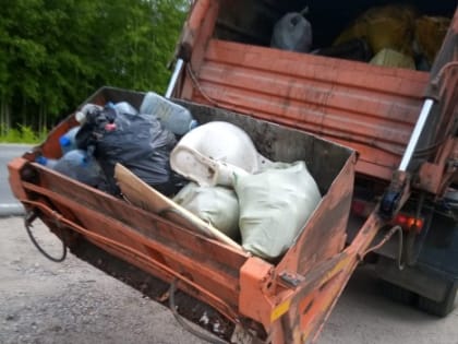 Будет мусоровоз для крупногабаритных отходов на пригороде!