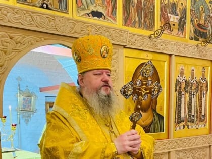 Митрополит Корнилий 11 декабря совершил Литургию в Антониево-Сийском монастыре