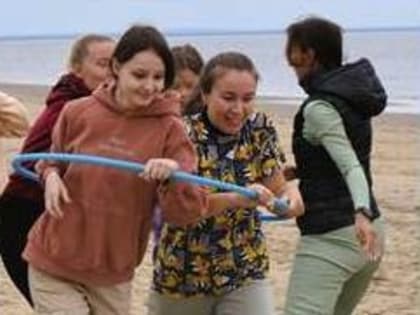 День здоровья на берегу Белого моря