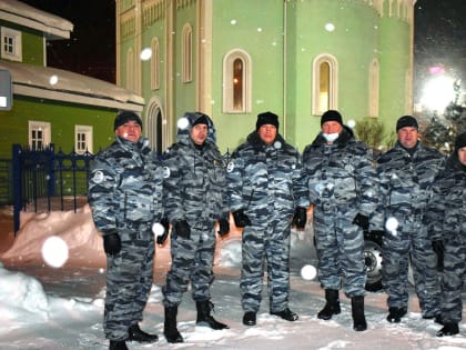 Несли службу по охране общественного порядка