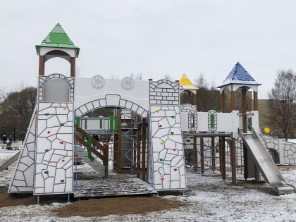 Новый игровой комплекс в Александровском парке сдан в эксплуатацию
