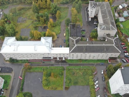 В здании поликлиники Архангельской городской больницы №4 начался капитальный ремонт