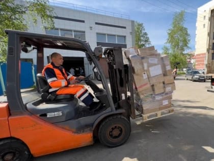 Очередная машина гуманитарной помощи для жителей Донбасса отправилась сегодня из Архангельской области