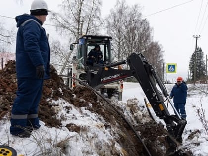 На юге Архангельска началась прокладка распределительного газопровода