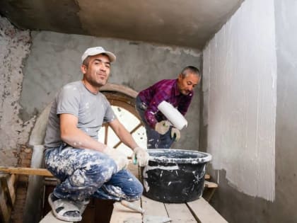 В библиотеке – литературном музее на Чумбаровке продолжается капитальный ремонт