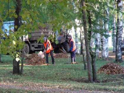 В Котласе начался месячник по благоустройству