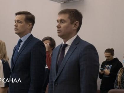 Игорь Арсентьев и Дмитрий Попов представили программу развития Северодвинска. Депутаты выбрали Главу