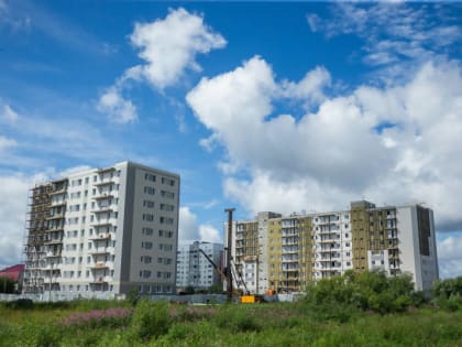 Шесть домов строится для переселенцев в Архангельске