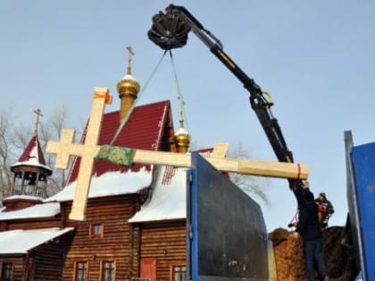 Шестиметровый крест установят северодвинские активисты на берегу Кегострова