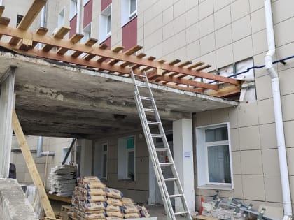 В первой городской больнице Архангельска идет комплексное обновление