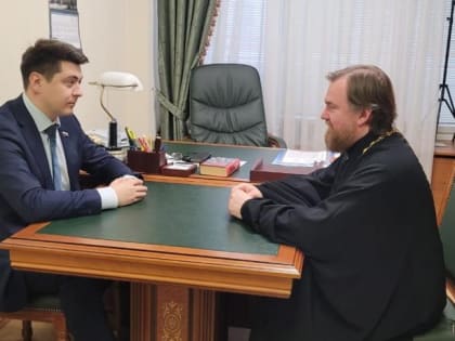 В Москве состоялась встреча протоиерея Валерия Суворова с депутатом Госдумы Александром Спиридоновым