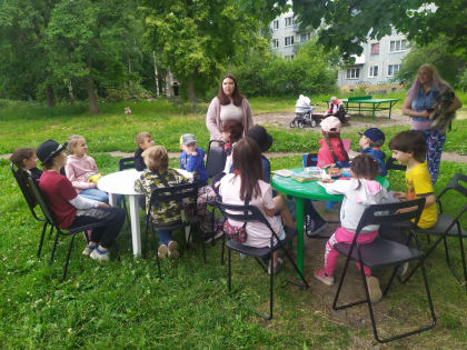 Летний читальный зал