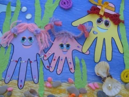 Фантазия из ладошек