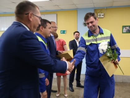 Лучшие работники комбината отмечены заслуженными наградами