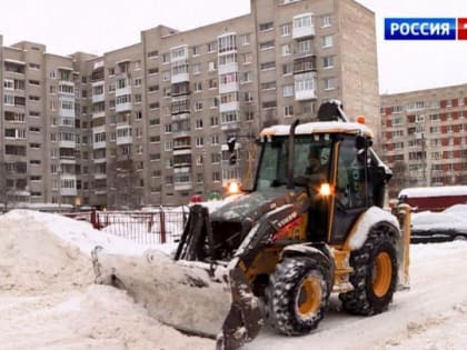 В Архангельске заключили контракт на уборку внутриквартальных проездов
