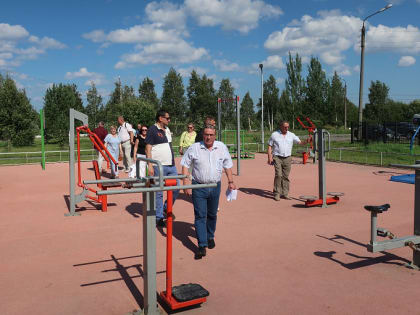 Участники группы общественного контроля проверили спортплощадки в Северодвинске