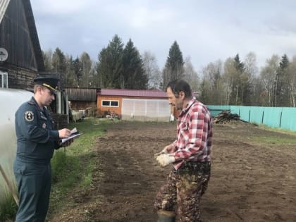 В Виноградовском округе сотрудники Госпожнадзора ежедневно проводят патрулирование территорий