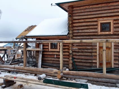 Сергиевский храм в пинежской Новолавеле украсят характерным элементом русской деревянной архитектуры