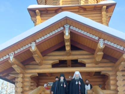 Митрополит Корнилий в рамках визита в Котласскую епархию совершил богослужение в деревне Павлицево