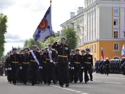 В День ВМФ парадные расчёты пройдут по площади Победы