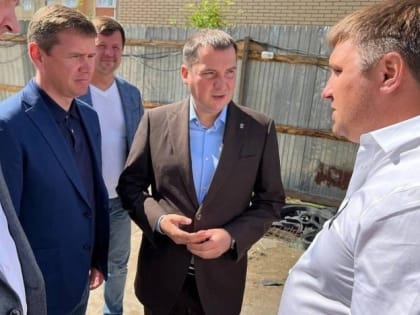 Глава региона посетил объекты жилищного строительства и социальной сферы Северодвинска