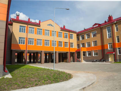 Новая школа на улице Воронина откроет свои двери 1 сентября