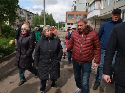 Дмитрий Морев с рабочей поездкой побывал в округе Варавино-Фактория