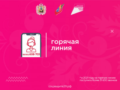 СоцЗащита29: горячая линия