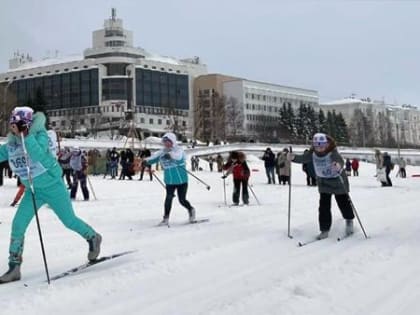 Сотни архангелогородцев приняли участие в юбилейной «Лыжне России»