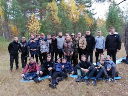 Поход в лес – лучший способ сплочения коллектива