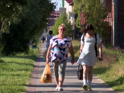 Необычайно жаркая погода установилась на побережье Северного Ледовитого океана