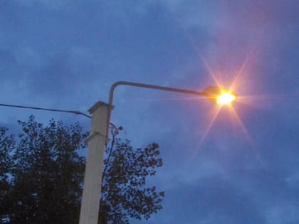 Наружное освещение на улице Индустриальной восстановили в течение 40 минут