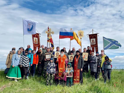 Крестный ход в исчезнувшем городе Русской Арктики совершили в Ненецком округе