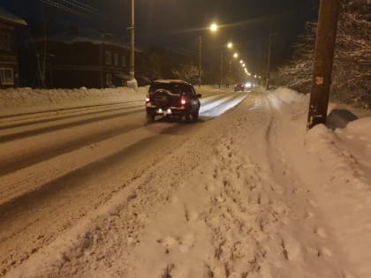 Одной из причин неубранных тротуаров по улице Победы стала ошибка проектировщиков