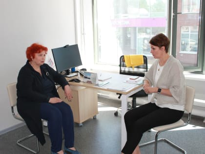 Архангельский омбудсмен Любовь Анисимова посетила региональный филиал государственного фонда «Защитники Отечества»