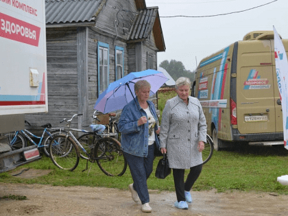 В Каргопольском округе обследование в «Поезде здоровья» прошли 335 северян