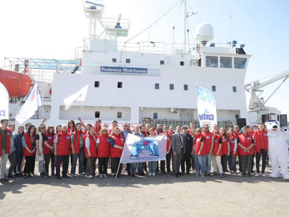 ЭКСПЕДИЦИЯ "АРКТИЧЕСКИЙ НАУЧНЫЙ УНИВЕРСИТЕТ" ВЗЯЛА КУРС НА НОВУЮ ЗЕМЛЮ